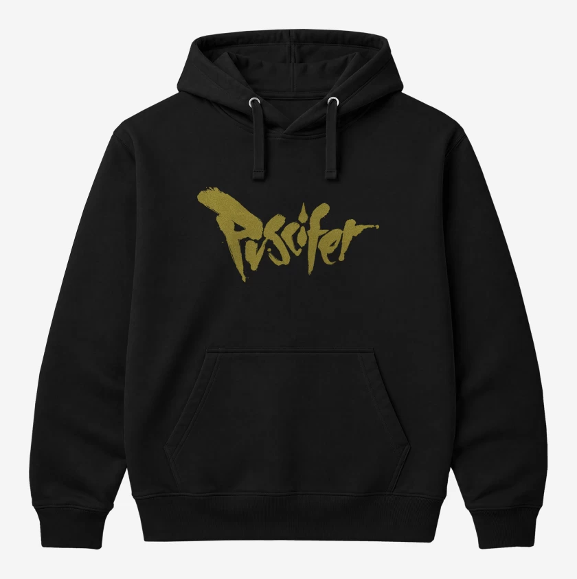 Polerón Canguro Negro de Puscifer Logo II