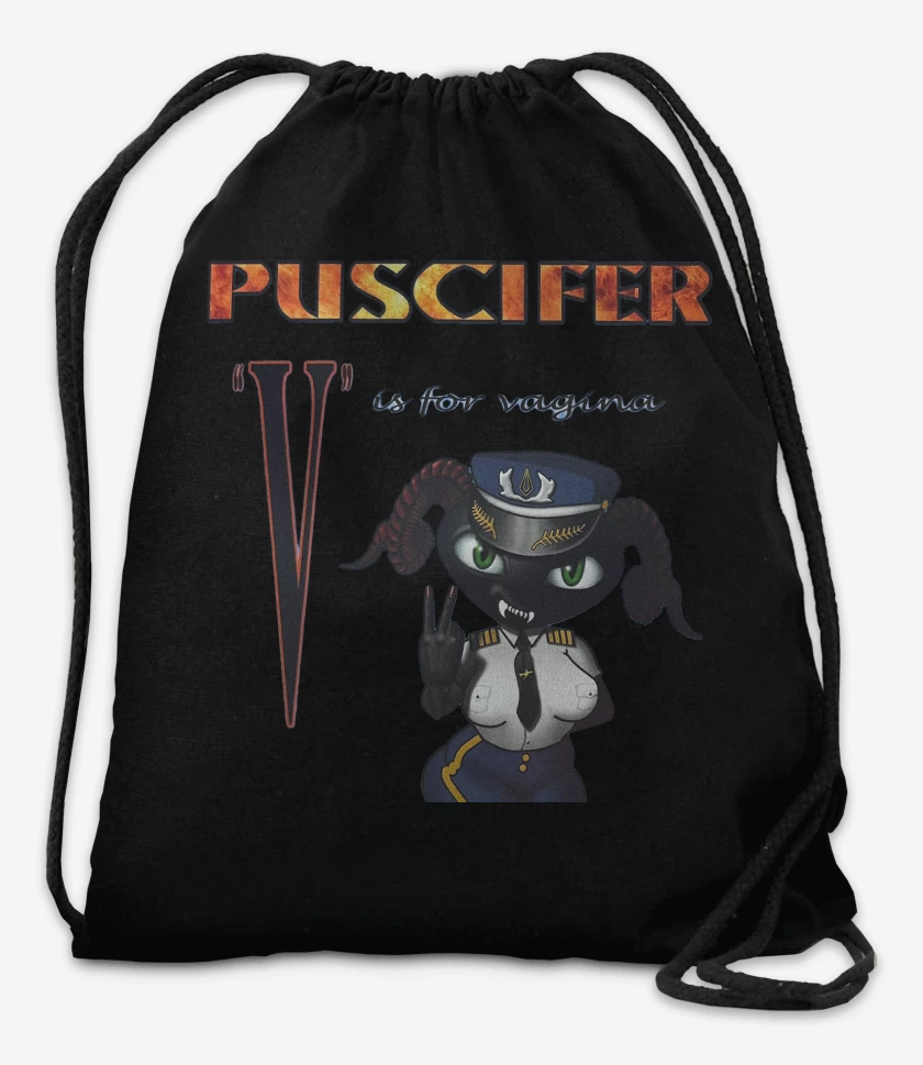 Mochila Negro de Puscifer V is For Va