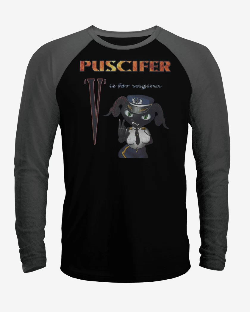 Polera Raglan Puscifer V is For Va