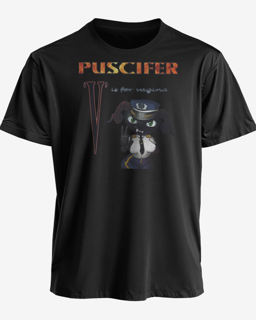 Polera premium Negro de Puscifer V is For Va