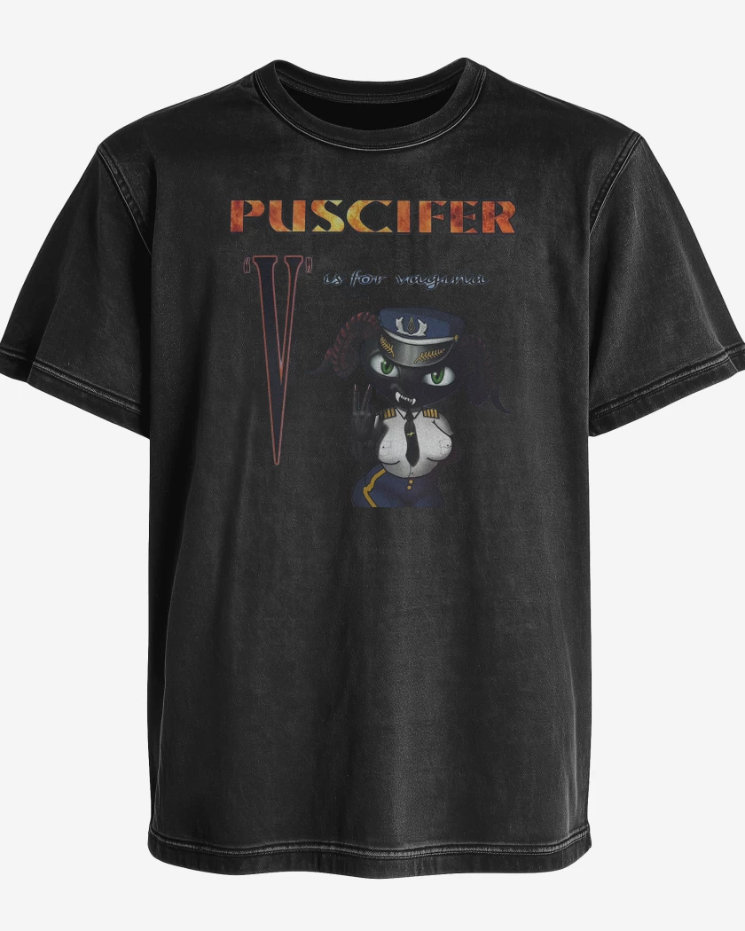 Polera desgastada Puscifer V is For Va