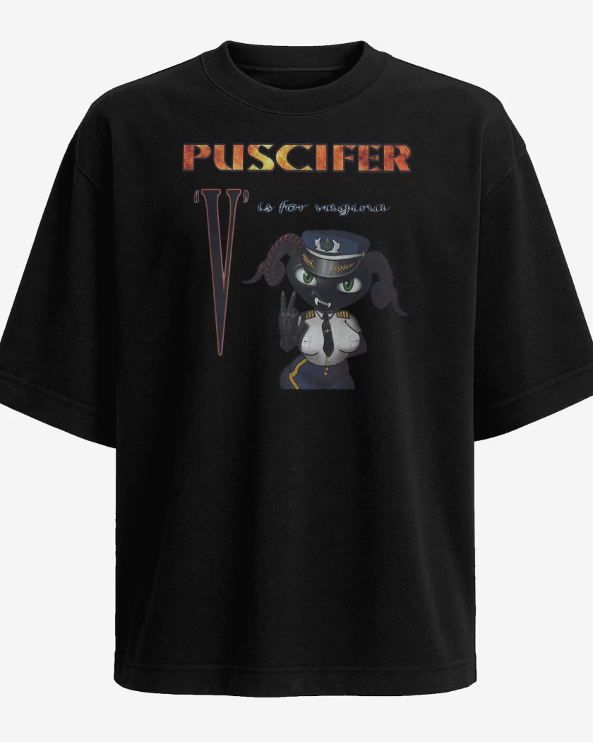 Polera Oversize Puscifer V is For Va