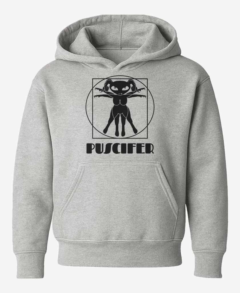Poleron de niño Gris Melange de Puscifer Vitruvio