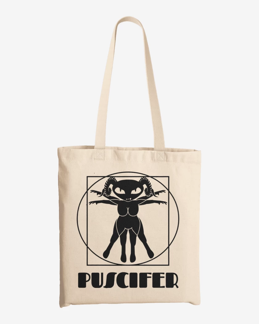 Totebag Puscifer Vitruvio
