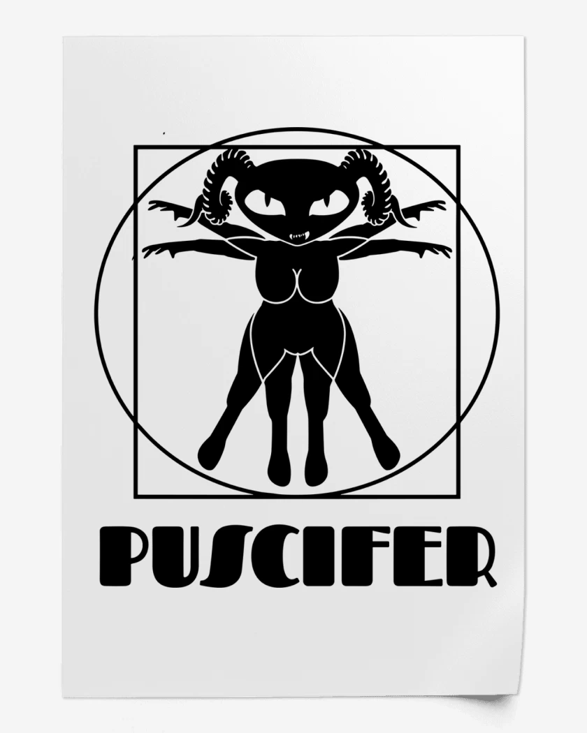 Print Puscifer Vitruvio