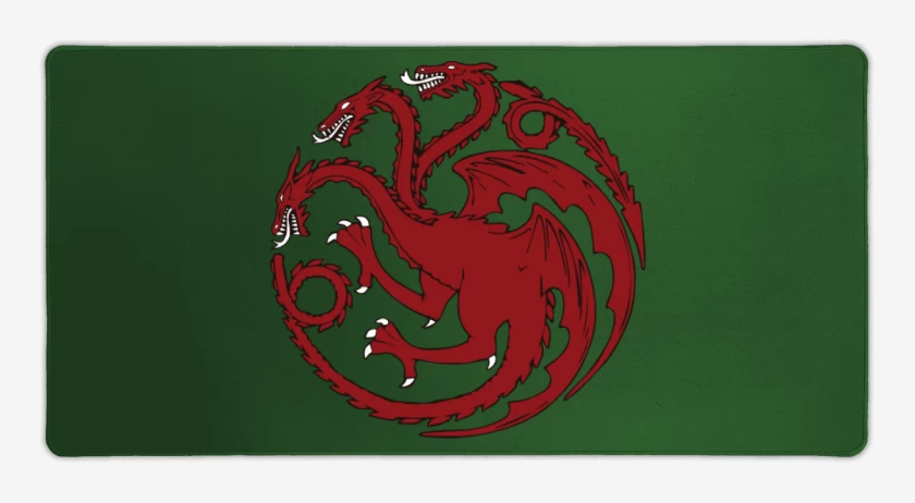 Mouse pad Gamer Verde jade de Targarian