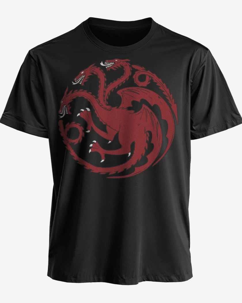 Polera premium Negro de Targarian