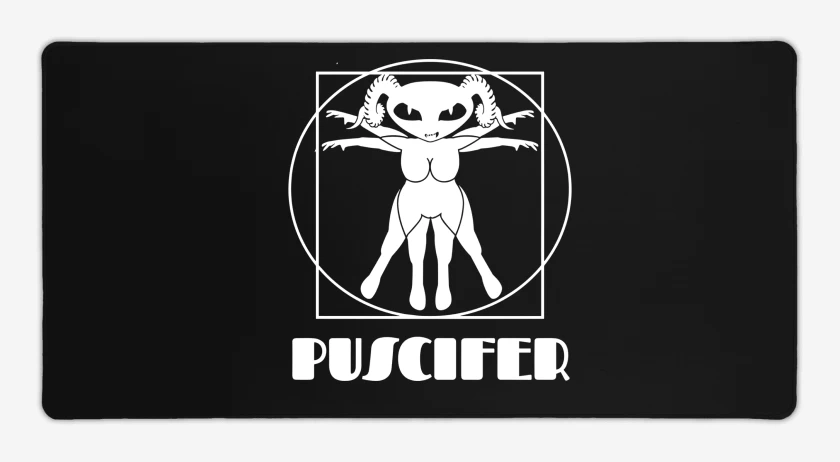 Mouse pad Gamer Puscifer de Vitruvio