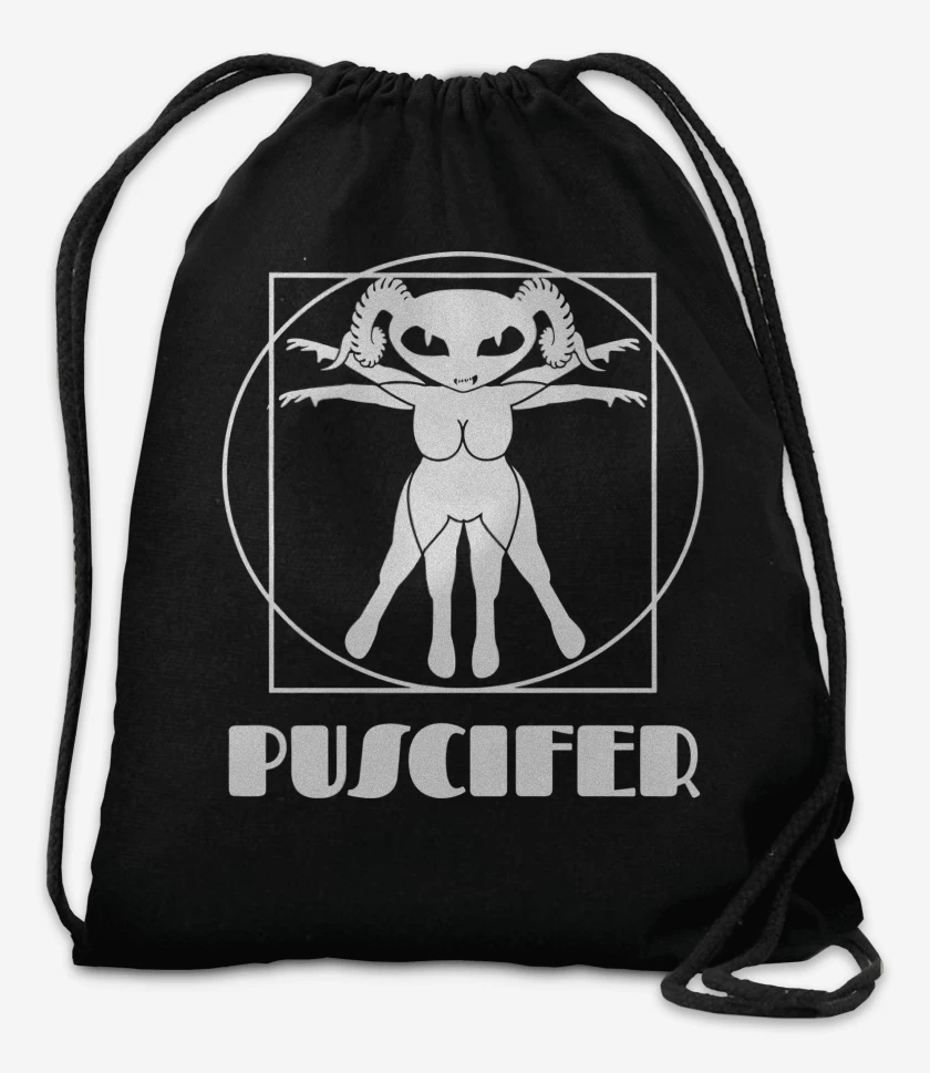 Mochila Negro de Puscifer de Vitruvio