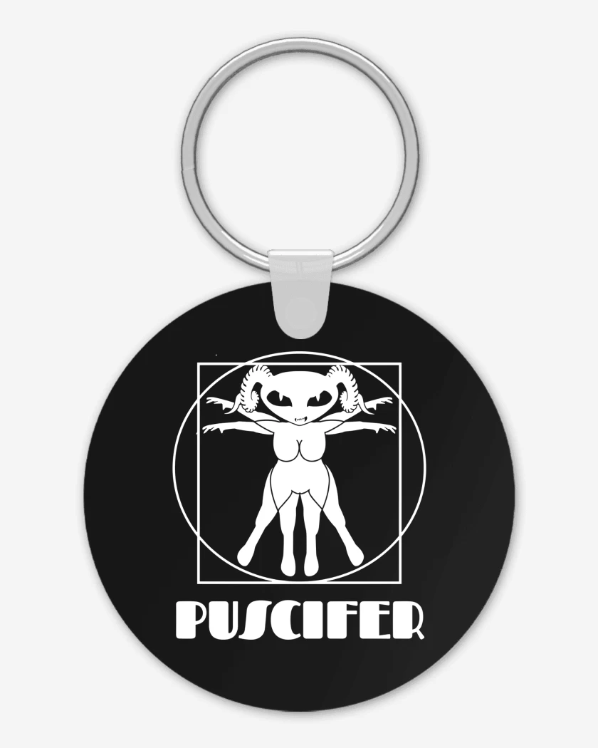 Llavero Puscifer de Vitruvio
