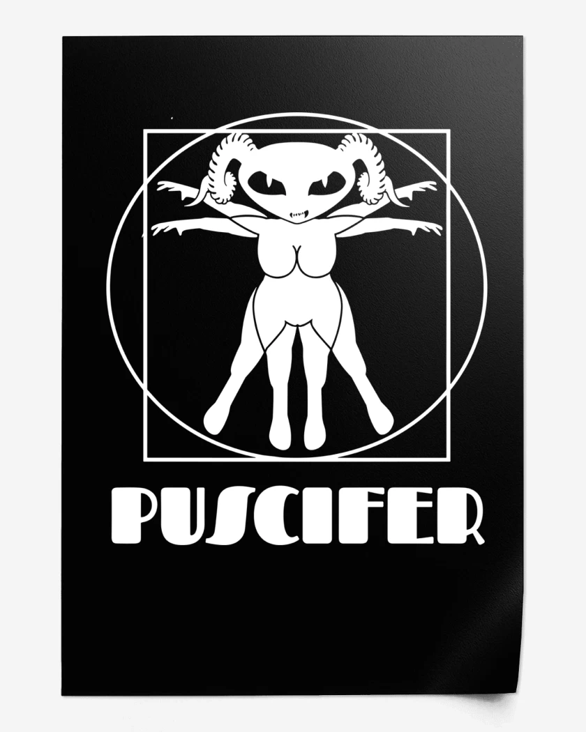 Print Puscifer de Vitruvio