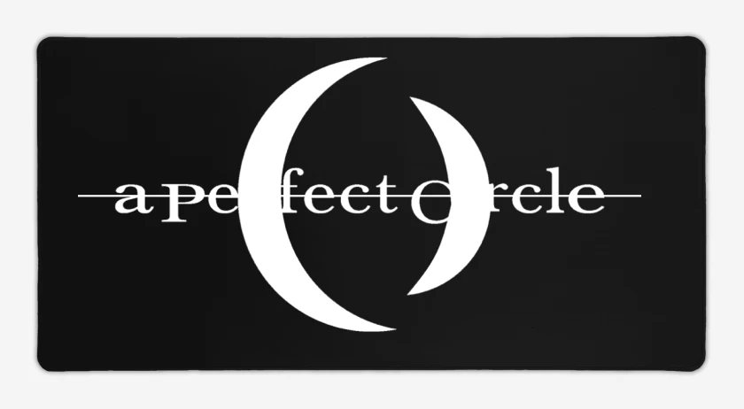 Mouse pad Gamer A Perfect Circle Logo Blanco