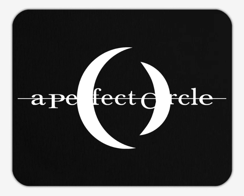 Mousepad A Perfect Circle Logo Blanco