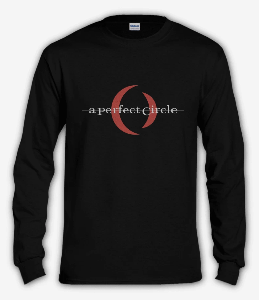 Polera manga larga Negro de A Perfect Circle Logo