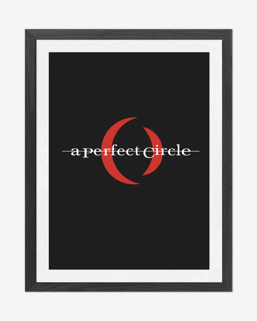 Cuadro decorativo A Perfect Circle Logo