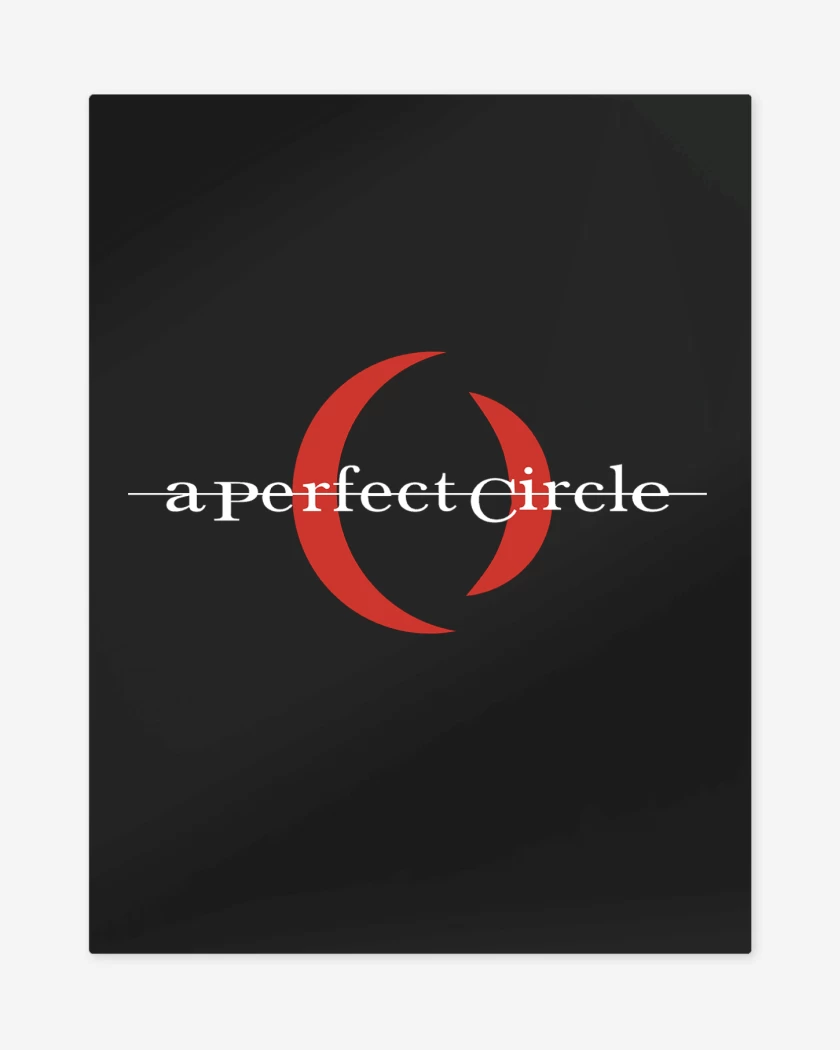 Print metalico A Perfect Circle Logo