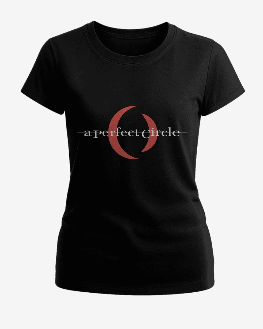 Polera de Mujer Negro de A Perfect Circle Logo