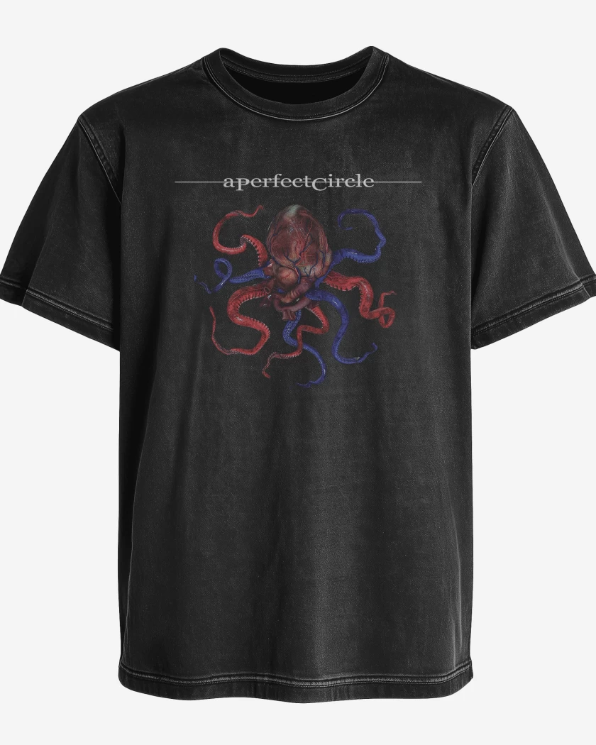 Polera desgastada A Perfect Circle Octoheart