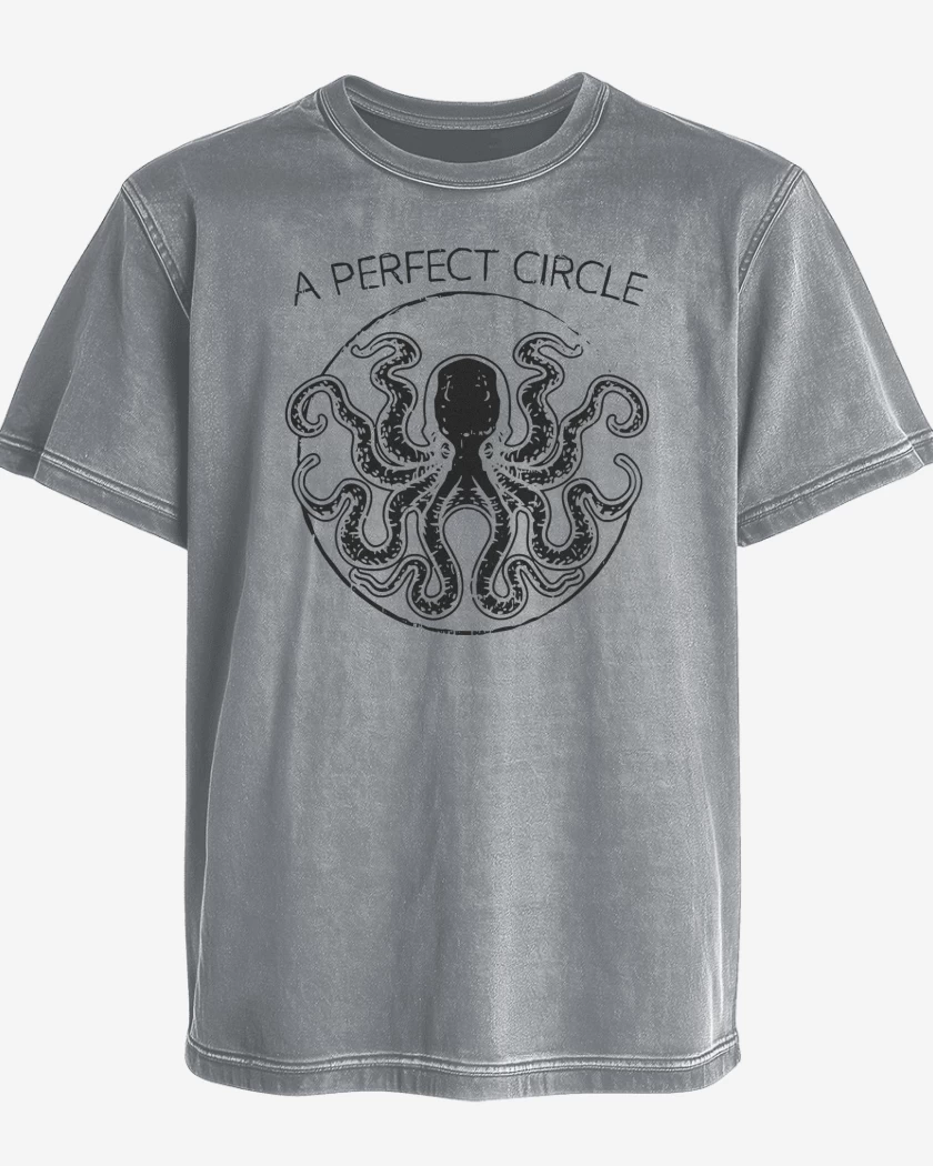 Polera desgastada A Perfect Circle Pulpo