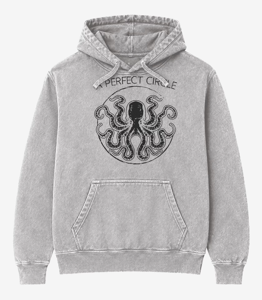 Poleron Canguro Acid Wash A Perfect Circle Pulpo