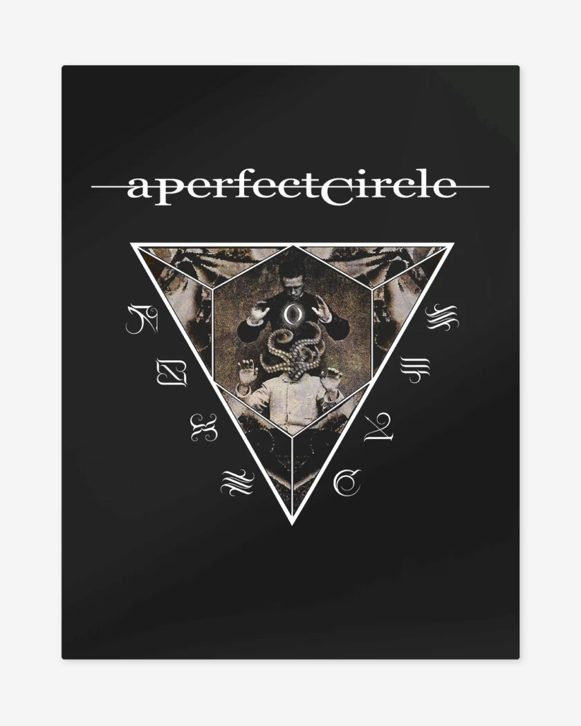 Print metalico A Perfect Circle Outsider