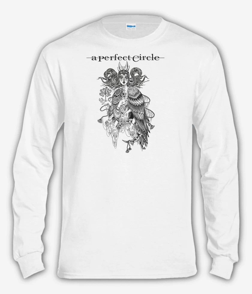 Polera manga larga Blanco de A Perfect Circle Witch