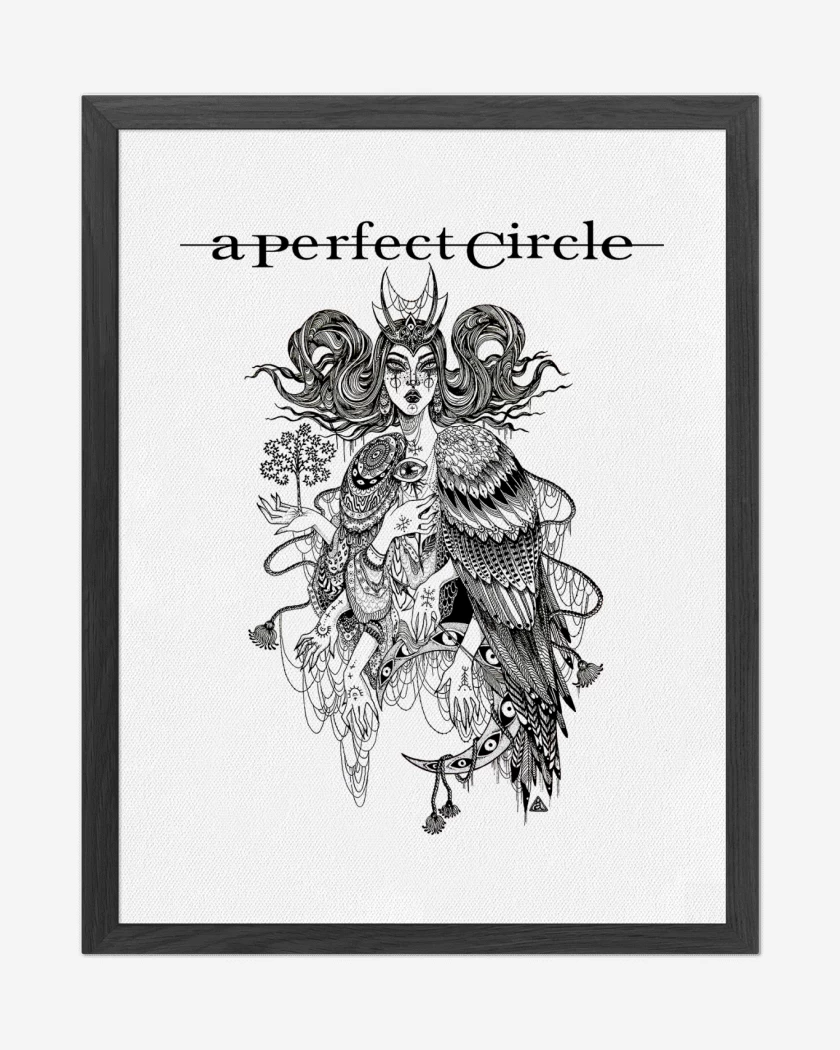 Cuadro decorativo A Perfect Circle Witch