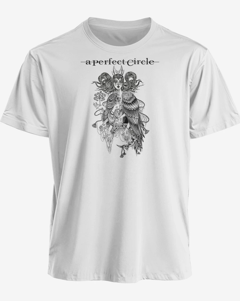 Polera premium Blanco de A Perfect Circle Witch