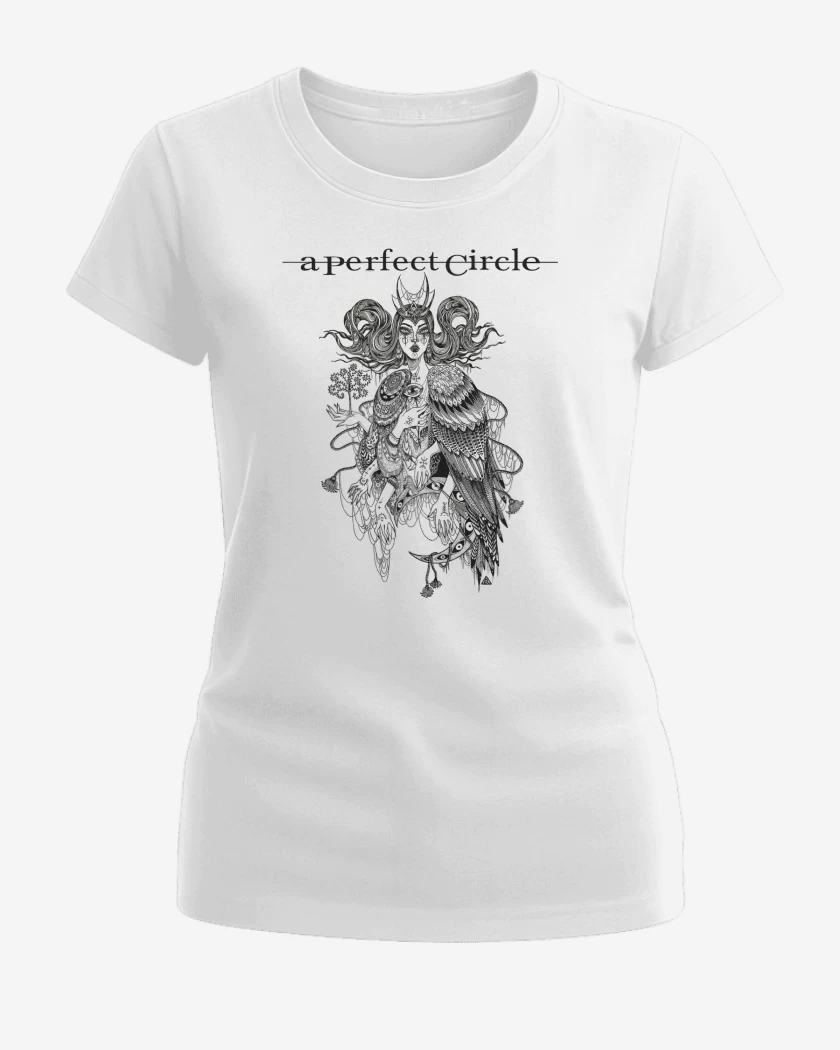 Polera de Mujer Blanco de A Perfect Circle Witch