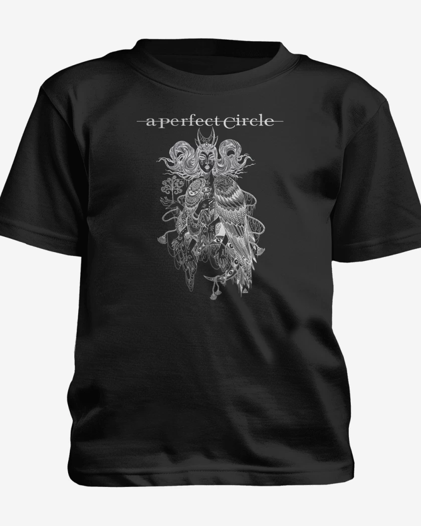 Polera de niño Negro de A Perfect Circle Bruja