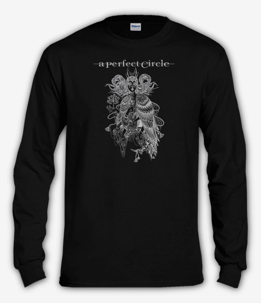 Polera manga larga Negro de A Perfect Circle Bruja