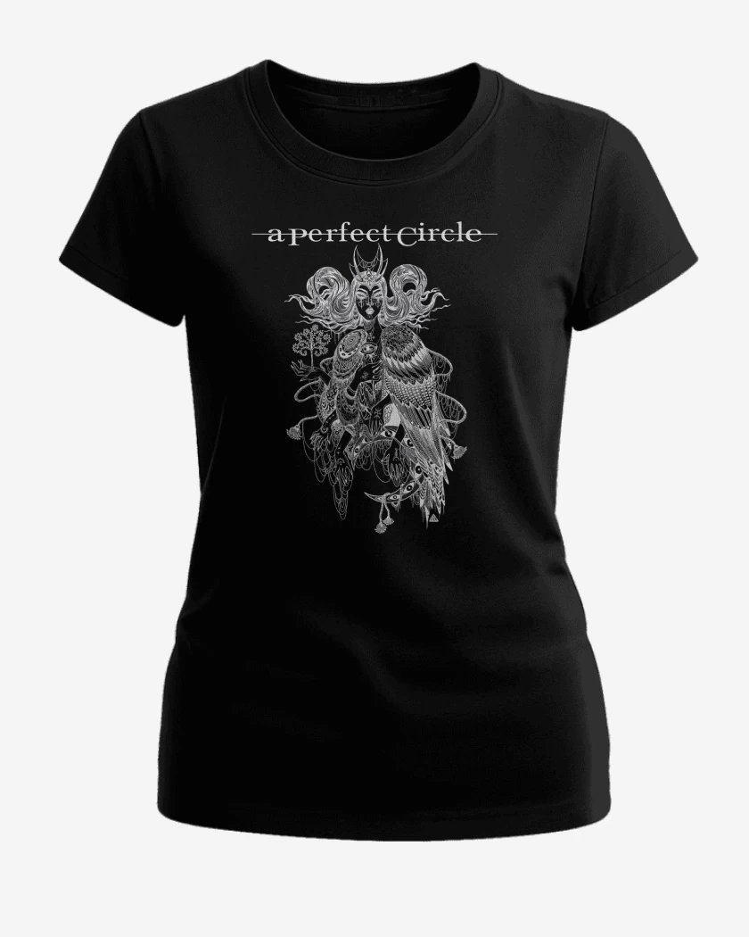 Polera de Mujer Negro de A Perfect Circle Bruja