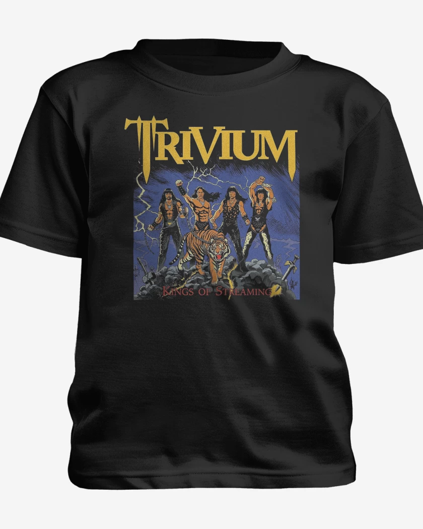 Polera de niño Negro de Trivium Kings of Streaming