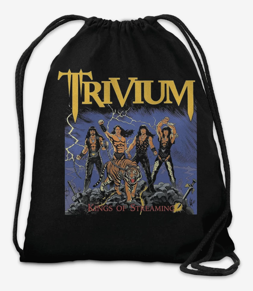 Mochila Negro de Trivium Kings of Streaming