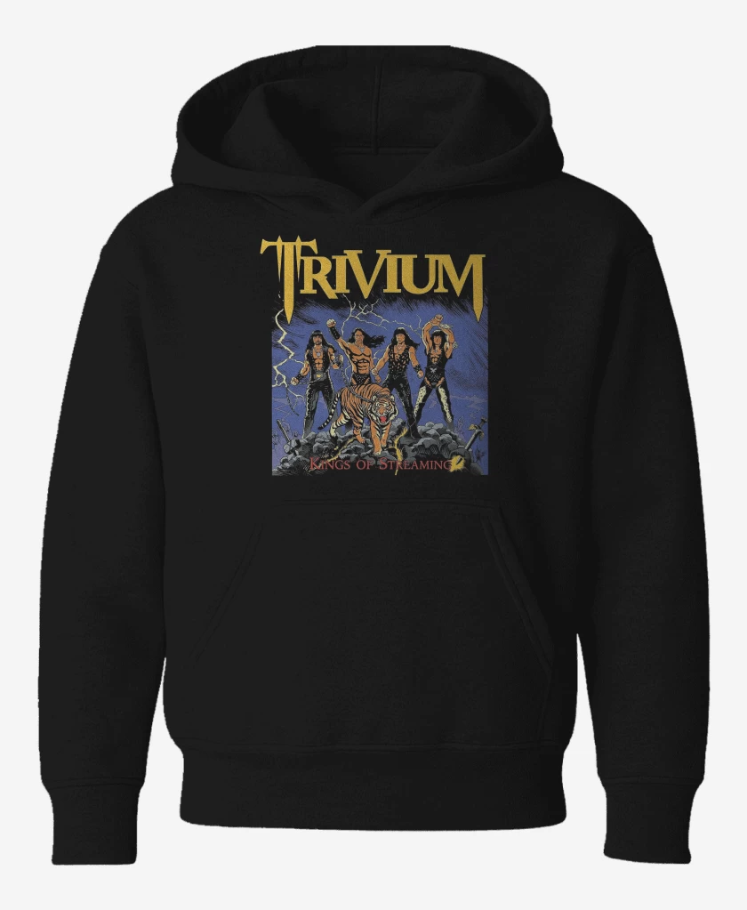 Poleron de niño Negro de Trivium Kings of Streaming
