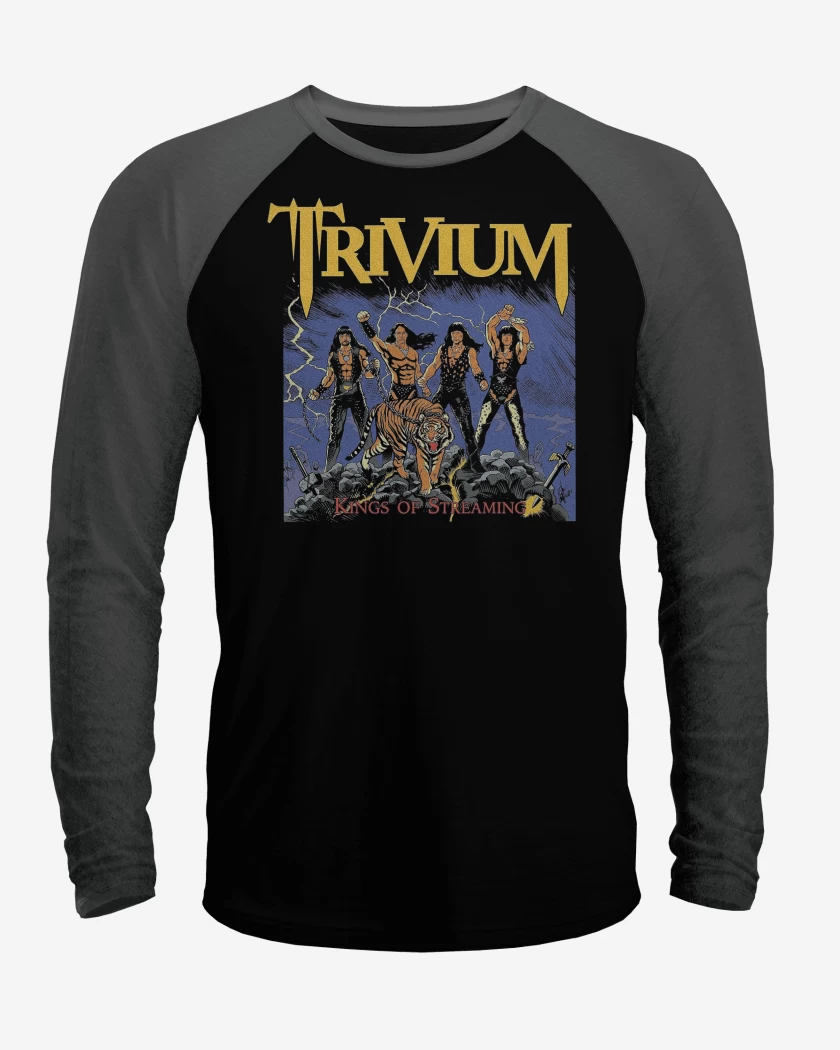 Polera Raglan Trivium Kings of Streaming