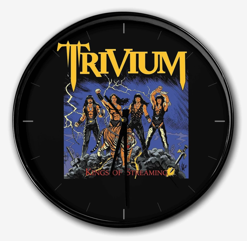 Reloj Negro de Trivium Kings of Streaming