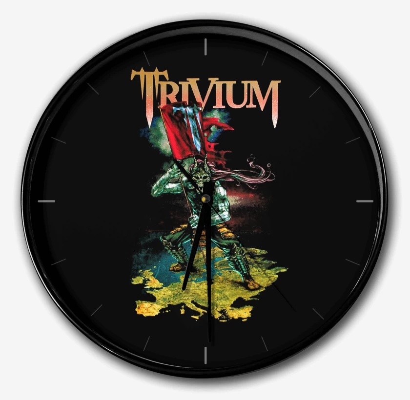 Reloj Negro de Trivium Europe