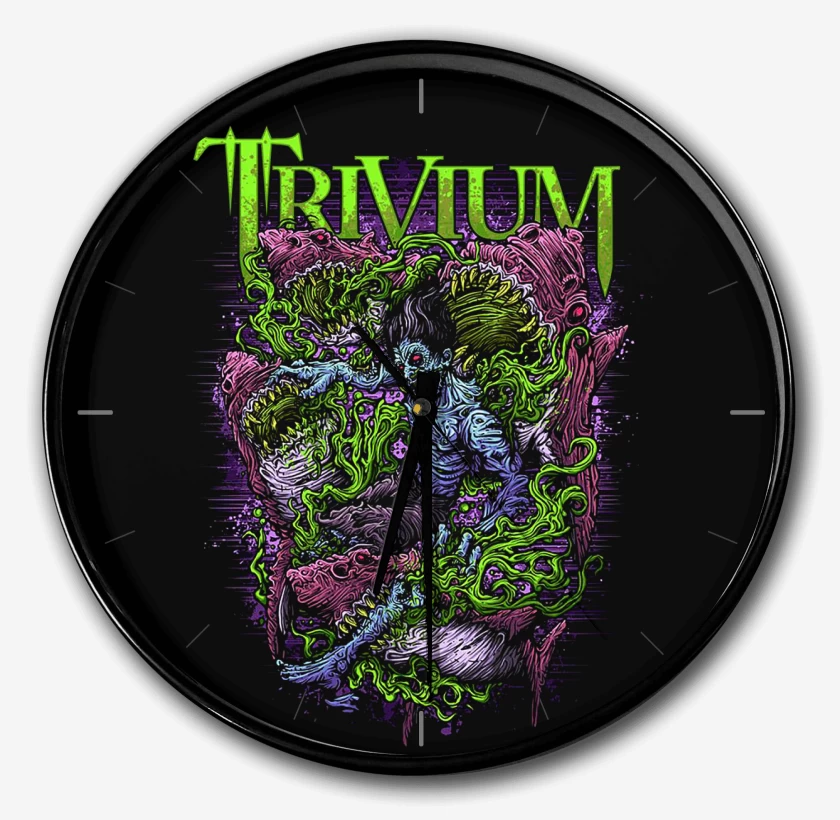 Reloj Negro de Trivium Shark