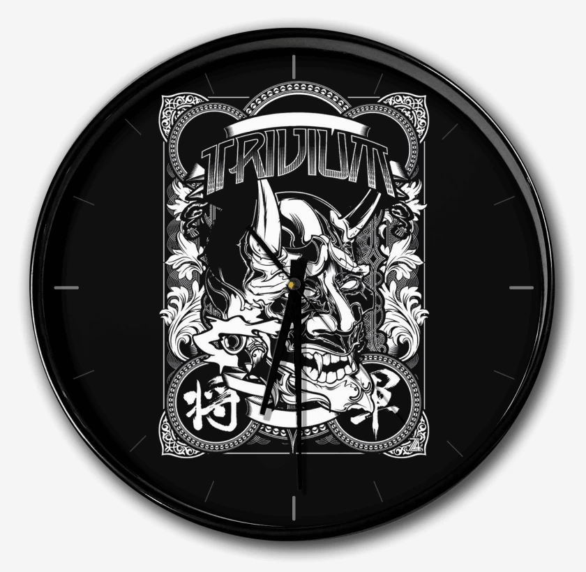 Reloj Negro de Trivium Oni Mask