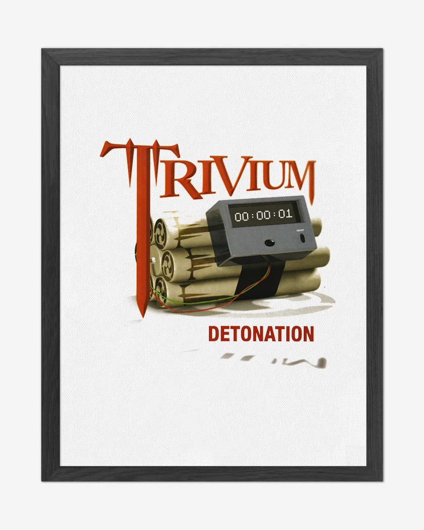 Cuadro decorativo Blanco de Trivium Detonation