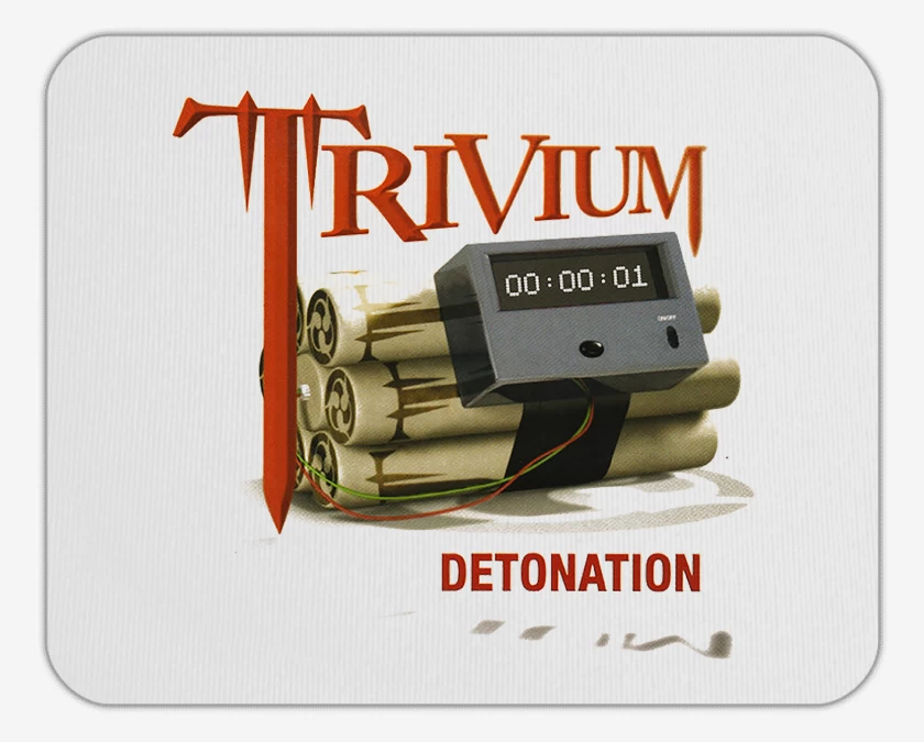 Mousepad Blanco de Trivium Detonation