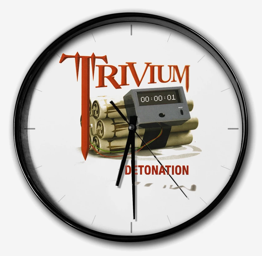 Reloj Blanco de Trivium Detonation