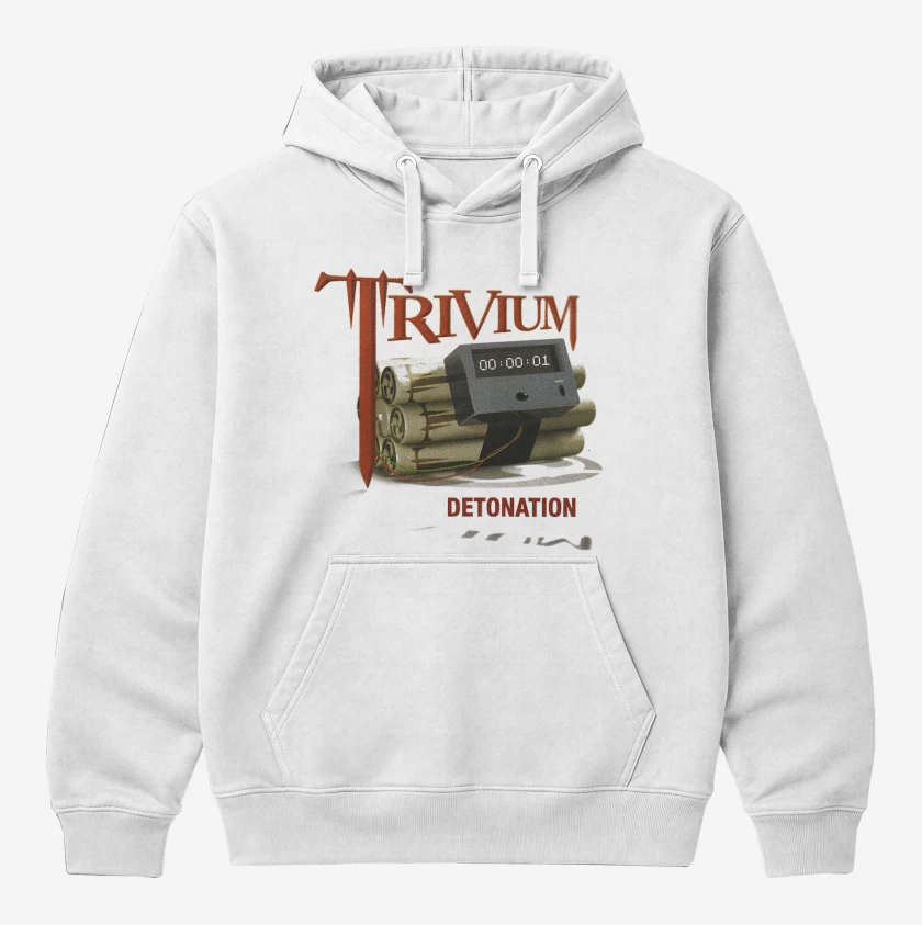 Polerón Canguro Blanco de Trivium Detonation