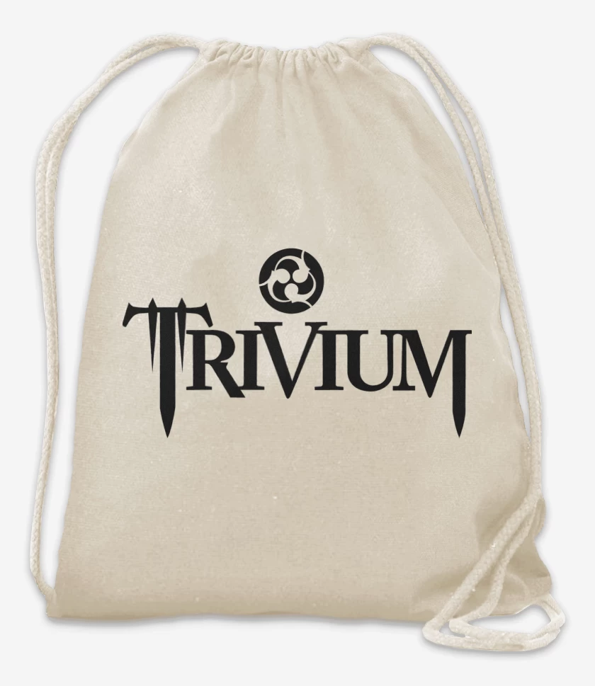 Mochila Blanco de Trivium Logo N