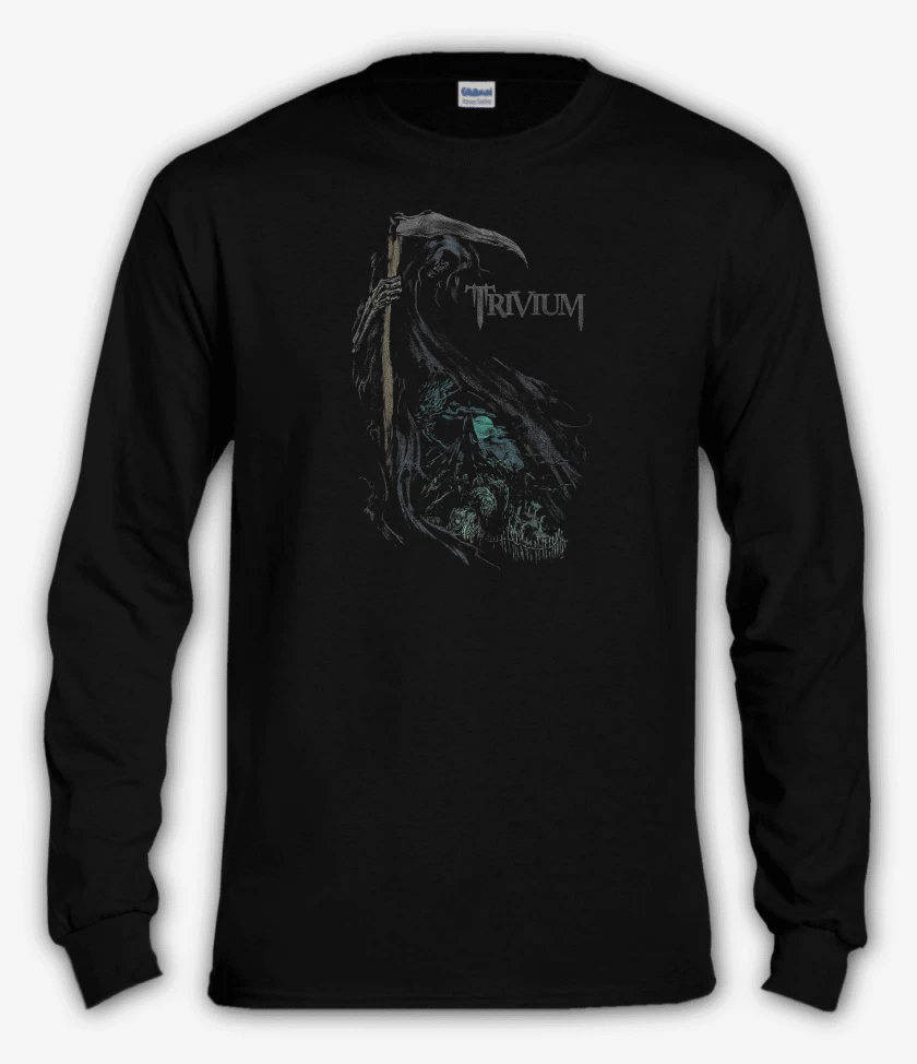 Polera manga larga Negro de Trivium Death 