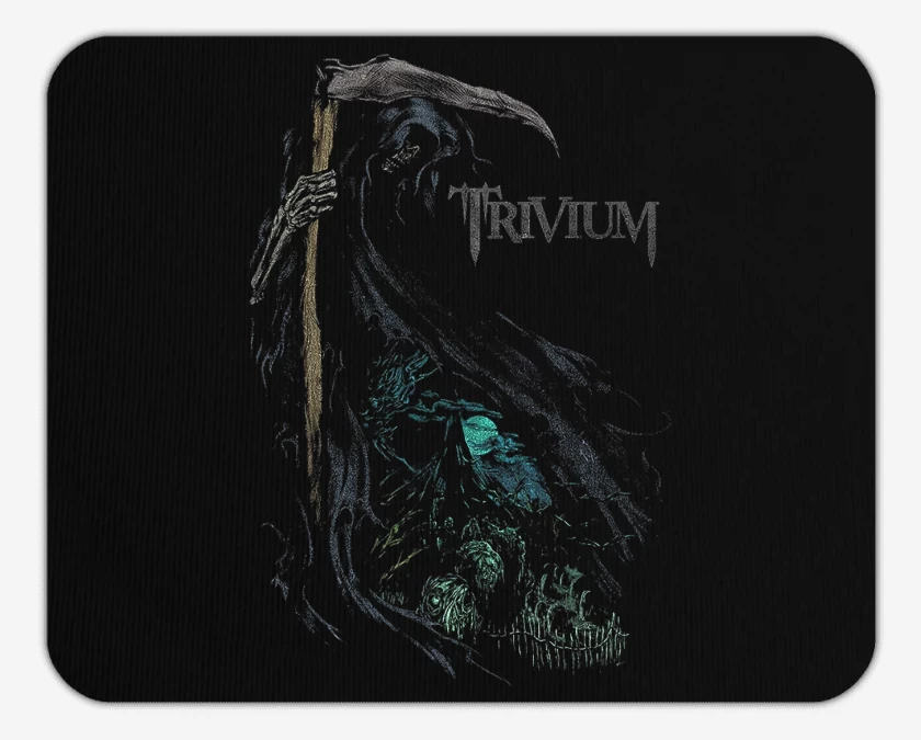 Mousepad Negro de Trivium Death 