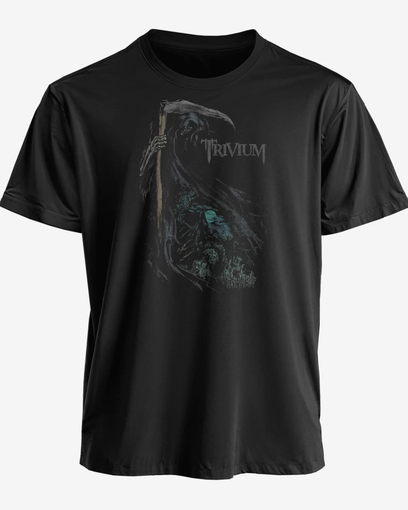 Polera premium Negro de Trivium Death 