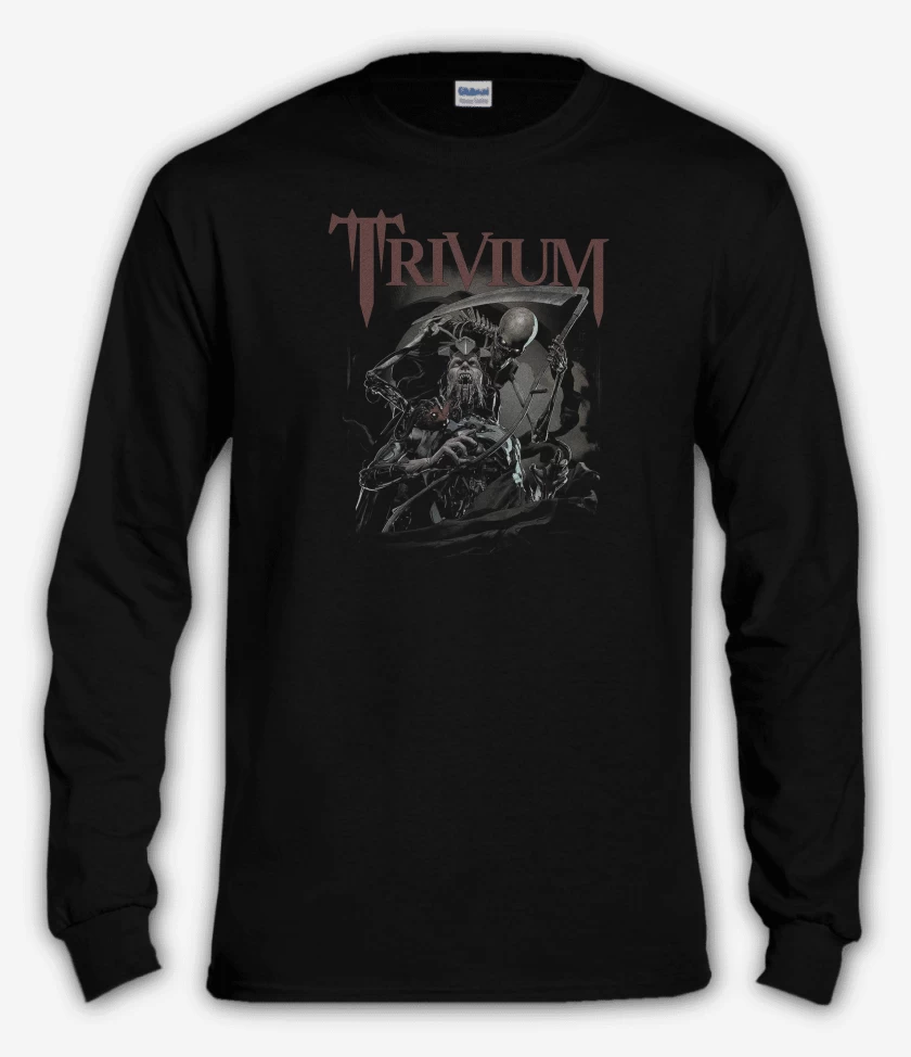 Polera manga larga Negro de Trivium Dark Desire