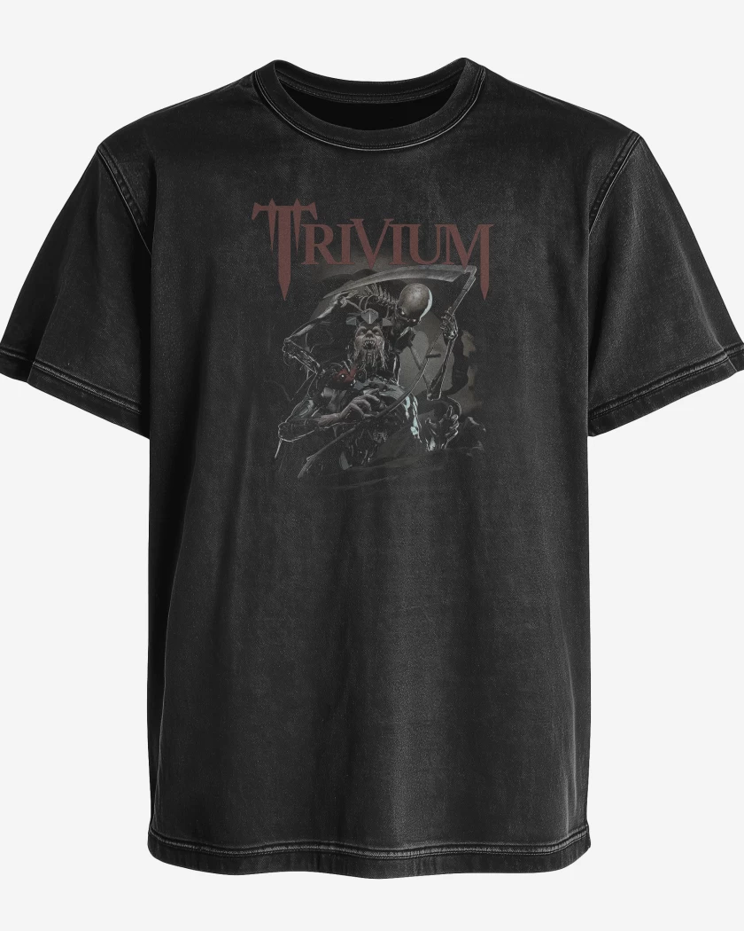 Polera desgastada Negro de Trivium Dark Desire